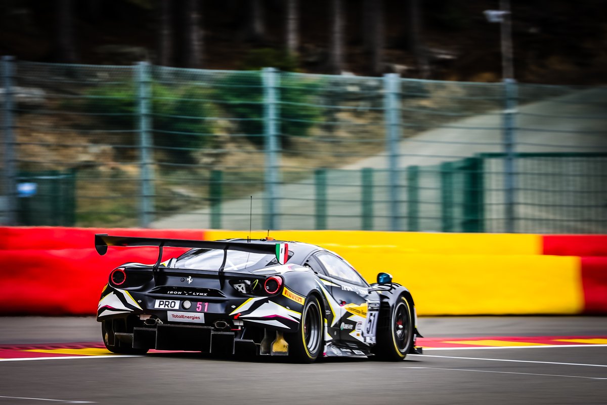 #51 Iron Lynx Ferrari 488 GT3: Alessandro Pier Guidi, Nicklas Nielsen, Côme Ledogar