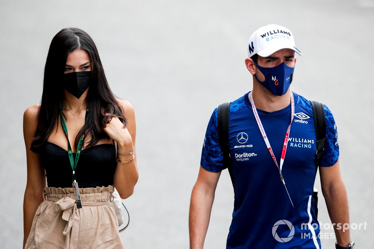 Sandra Dziwiszek y Nicholas Latifi, Williams