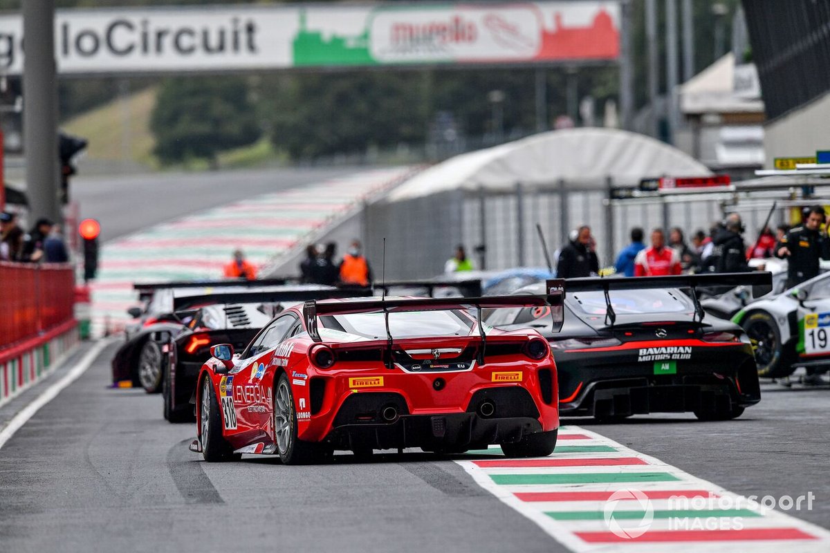 Azione in pit-lane
