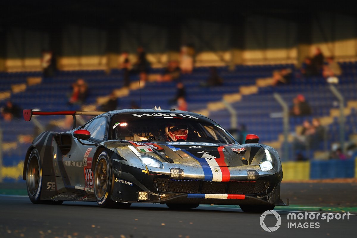 #83 AF Corse Ferrari 488 GTE EVO LMGTE Am, François Perrodo, Nicklas Nielsen, Alessio Rovera