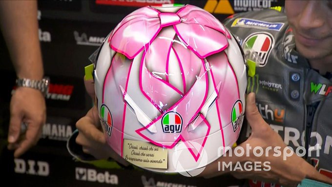 Valentino Rossi, casco Misano