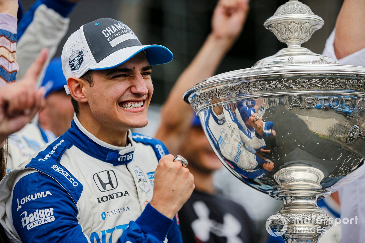 Alex Palou, Chip Ganassi Racing Honda gana el Campeonato de la NTT IndyCar Series