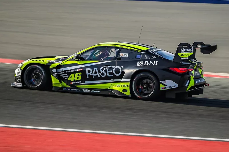 #46 Team WRT, BMW M4 GT3 Valentino Rossi, Sean Gelael, Max Hesse, Maxime Martin, Tim Whale