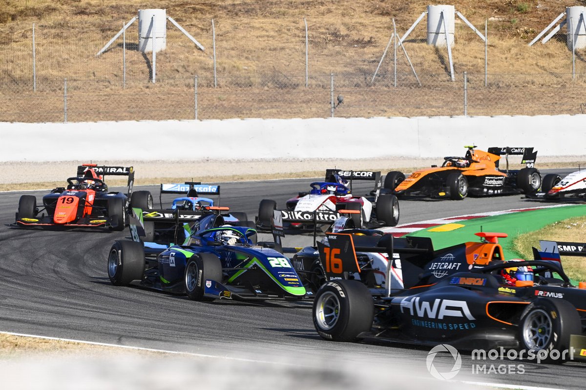 Jack Doohan, Hwa Racelab, Cameron Das, Carlin Buzz Racing, Lukas Dunner, MP Motorsport