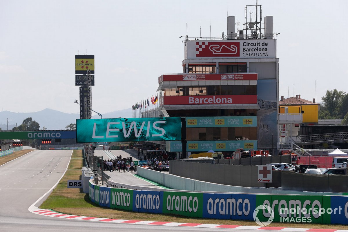 Aspecto del circuito en la calificación