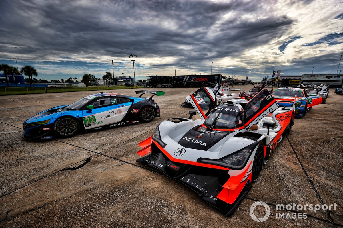 #7 Acura Team Penske Acura DPi, DPi: Helio Castroneves, Ricky Taylor, #22 Gradient Racing Acura NSX GT3, GTD: Till Bechtolsheimer, Marc Miller