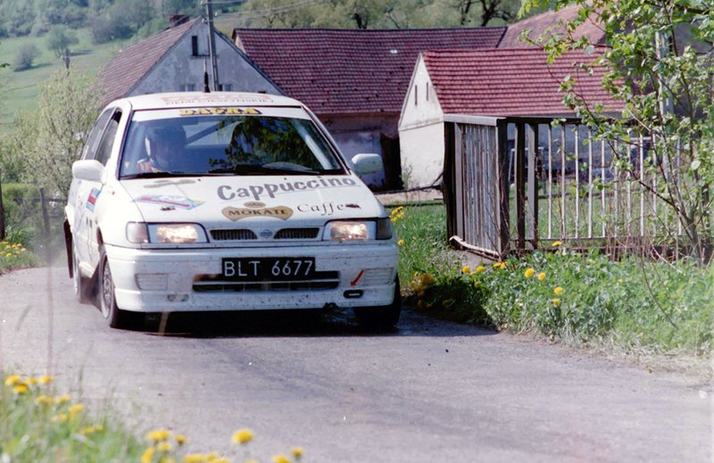 Łukasz Sztuka, Zbigniew Cieślar, Nissan Sunny GTi