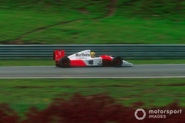 Ayrton Senna, McLaren MP4/6 Honda