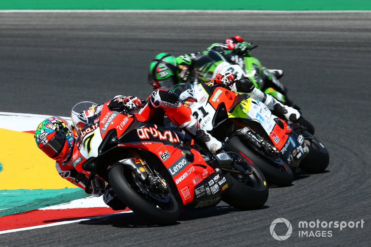 Chaz Davies, ARUBA.IT Racing Ducati, Michael Ruben Rinaldi, Team Goeleven