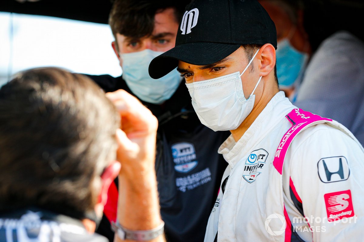 Alex Palou, Dale Coyne Racing with Team Goh Honda