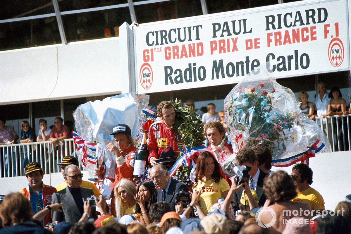 Niki Lauda, Ferrari, James Hunt, Hesketh Ford, Jochen Mass, McLaren