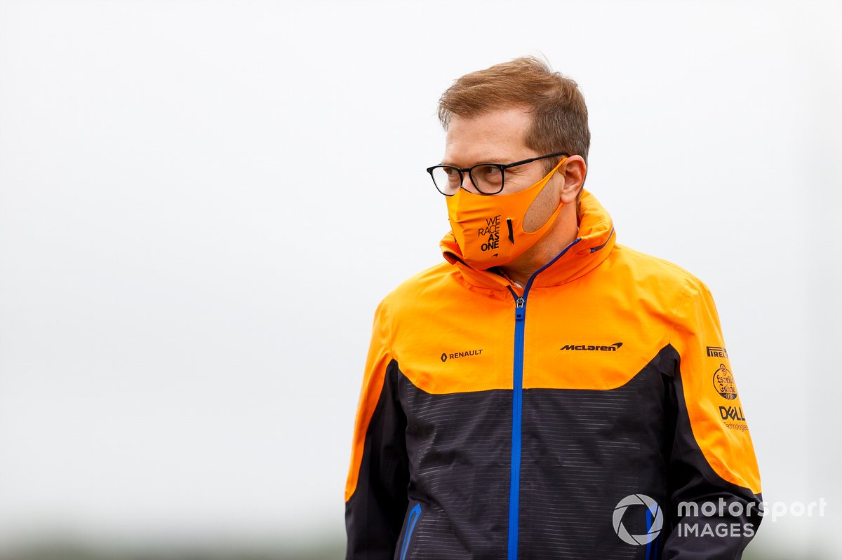 Andreas Seidl, jefe del equipo McLaren