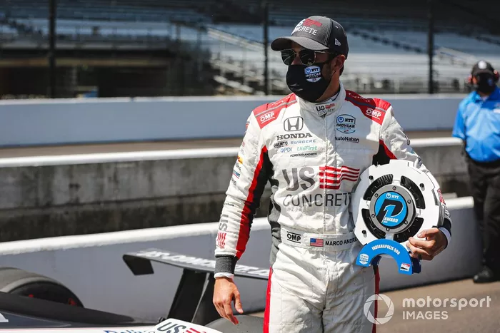 Marco Andretti, Andretti Herta with Marco & Curb-Agajanian Honda, autor de la pole de la Indy 500 2020