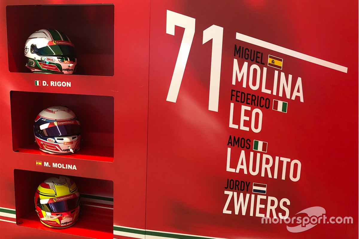Preparación en Ferrari para las 24h de Le Mans virtuales