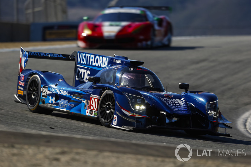 #90 Visit Florida Racing Ligier LMP2: Марк Гуссенс, Ренгер ван дер Занде