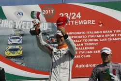 Nicola Baldan, Pit Lane, Seat Leon TCR-TCR festeggia la vittoria sul podio