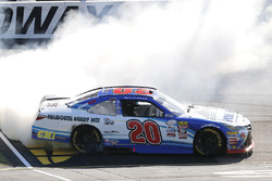 Race winner Ryan Preece, Joe Gibbs Racing Toyota