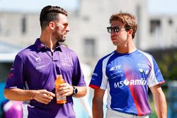 Jose Maria Lopez, DS Virgin Racing, and Antonio Felix da Costa, Amlin Andretti Formula E Team