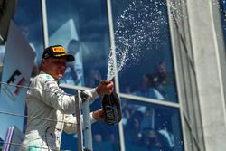 Podio: tercer lugar Valtteri Bottas, Mercedes AMG F1