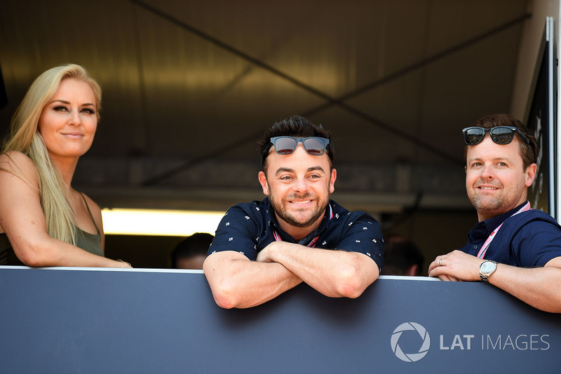 Lindsey Vonn, Anthony McPartlin, Declan Donnelly