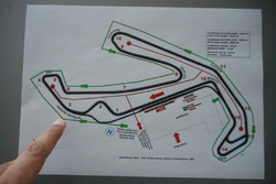 La mappa di Misano