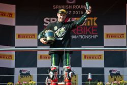 Jonathan Rea, Kawasaki Racing, winner Jerez, 2015