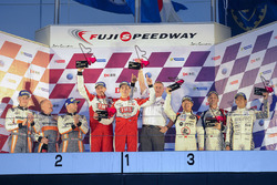 Podium LMP3: winners #26 Tockwith Motorsports Ligier JSP3: Nigel Moore, Phil Hanson, second place #4 ARC Bratislava Ginetta LMP3 Miro Konopka, Darren Burke, Mike Simpson, third place #1 Jackie Chan DC Racing Ligier JSP3: James Winslow, David Cheng, Hiroki Yoshida
