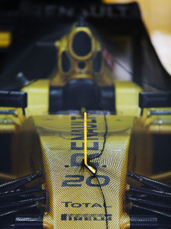 Renault Sport F1 Team RS16 in parc ferme conditions