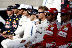 Felipe Massa, Williams, at the drivers photo call