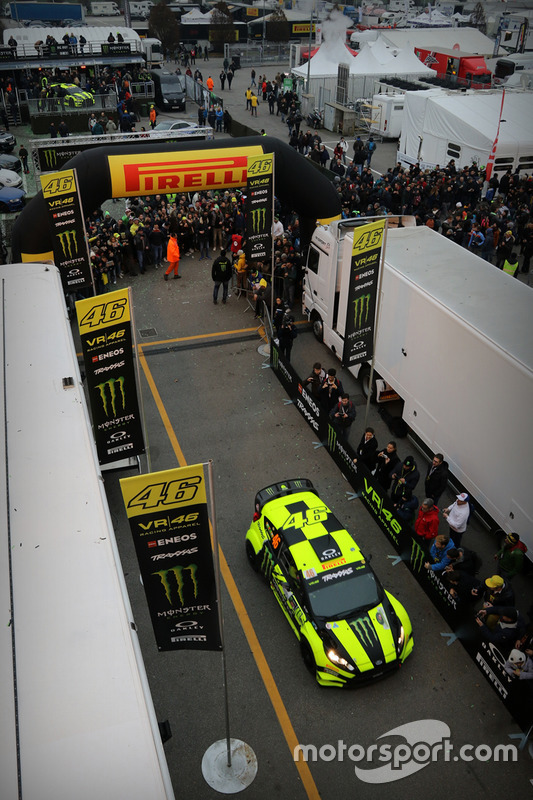 Valentino Rossi, Carlo Cassina, Ford Fiesta