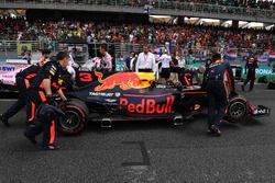La monoposto di Daniel Ricciardo, Red Bull Racing RB13