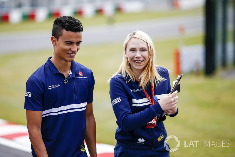 Pascal Wehrlein, Sauber, Ruth Buscombe, Ahli Strategi Sauber F1 Team