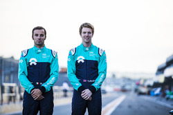 Luca Filippi, NIO Formula E Team and Oliver Turvey, NIO Formula E Team, unveil new livery