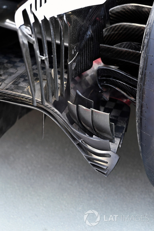Frein arrière de la Ferrari SF70H