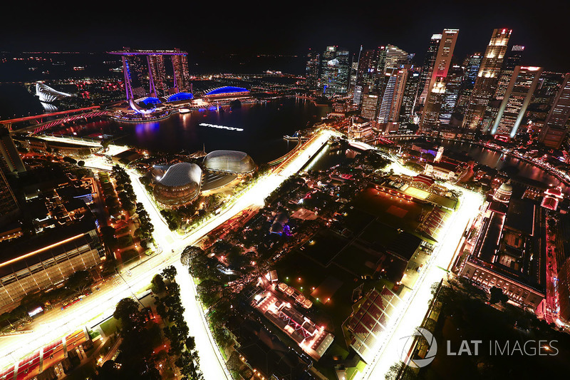 Marina Bay Circuit in Singapur