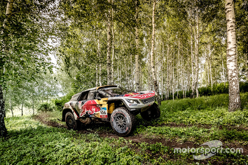 #106 Peugeot Sport Peugeot 3008 DKR: Stéphane Peterhansel, Jean-Paul Cottret