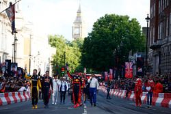 Les pilotes dans les rues de Londres
