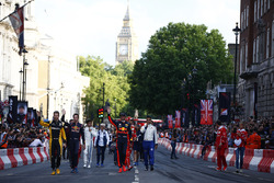Les pilotes dans les rues de Londres