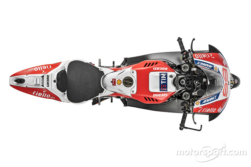 La livrée de la Ducati Desmosedici GP17