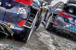 M-Sport cars after Rally Monte Carlo
