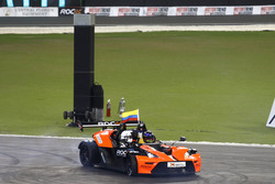 Il vincitore della gara Juan Pablo Montoya, KTM X-Bow Comp R