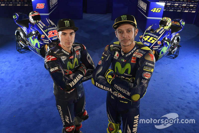 Valentino Rossi, Yamaha Factory Racing, Maverick Viñales, Yamaha Factory Racing