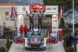 Race winners Sébastien Ogier, Julien Ingrassia, Ford Fiesta WRC, M-Sport
