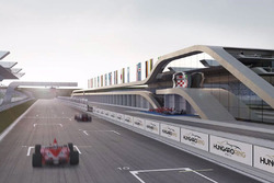 Blick auf den umgebauten Hungaroring
