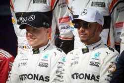 Valtteri Bottas, Mercedes AMG, et Lewis Hamilton, Mercedes AMG