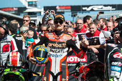 Le deuxième, Chaz Davies, Ducati Team