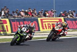 Jonathan Rea, Kawasaki Racing, Chaz Davies, Ducati Team