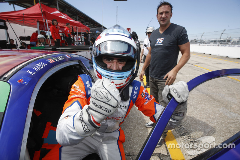 Il vincitore della pole GTD Tristan Vautier, SunEnergy1 Racing
