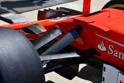 Ferrari SF70H front suspension detail