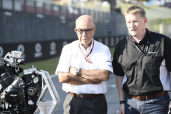 Triumph Moto2 engine supplier for 2019, Carmelo Ezpeleta, CEO Dorna, Andrew Stroud